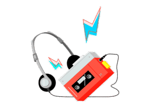 Top of something with blocks